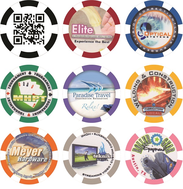 Casino Ceramic 39mm Custom Poker Chips main image